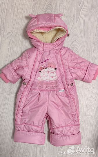 Комбинезон трансформер для девочки