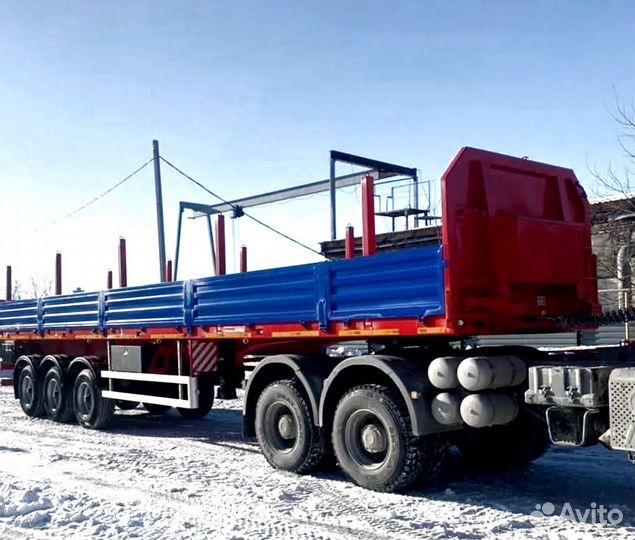 Полуприцеп бортовой Политранс ТСП 94171, 2023