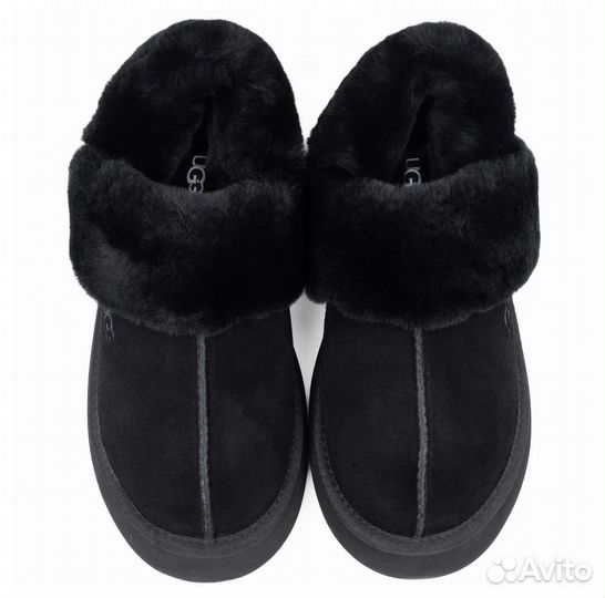 Тапочки Ugg Slippers Disquette Black