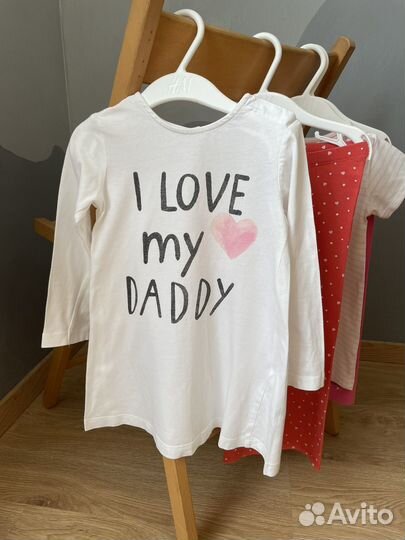 Комплект для девочки H&M 98