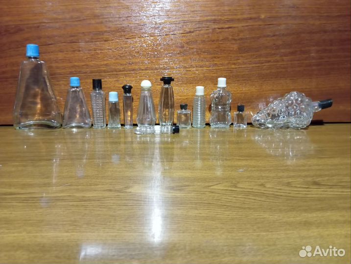 Флаконы от духов и одеколонов СССР