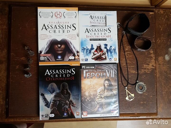 Assassin's creed: предметы коллекционирования