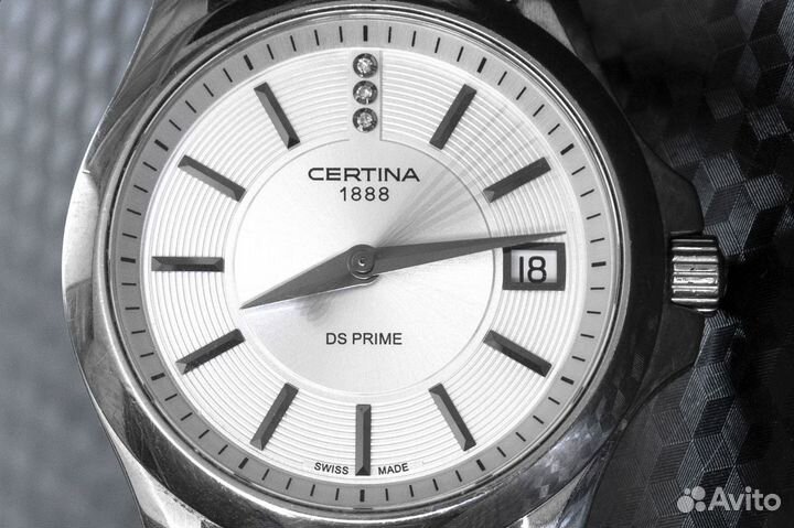 Часы Certina DS Prime Бриллианты Swiss Оригинал