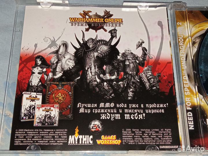 Игра для PC Need for Speed Underground классика