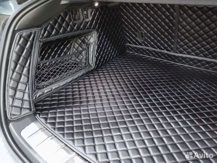 3Д (3D) коврики из экокожи geely Tugella Тугелла