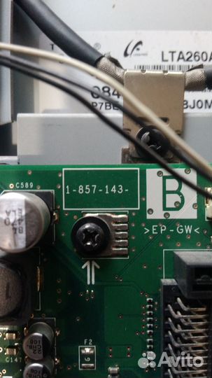 MainBoard 1-857-143-B Sony KDL-26L4000 KDL-19L4000