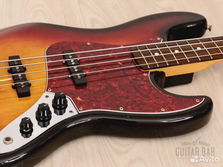 Бас-гитара Greco Super Real JB800 JJ Sunburst w/gi