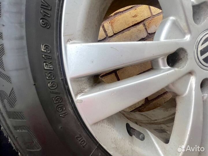 Колеса r15 Bridgestone на volkswagen