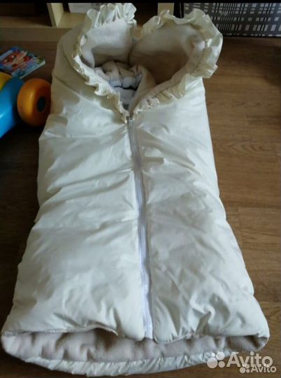 Зимний конверт на выписку