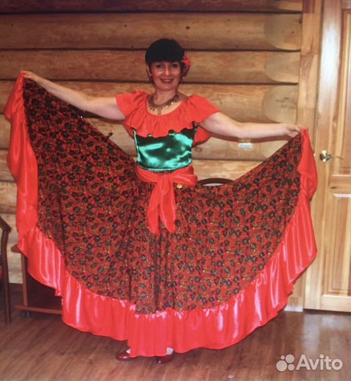 Костюм цыганки взрослый