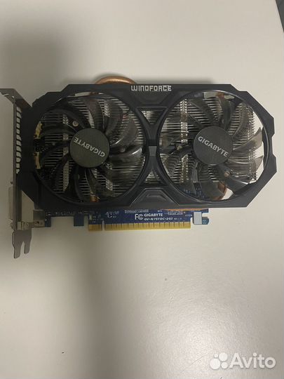 Видеокарта gtx 750ti 2gb