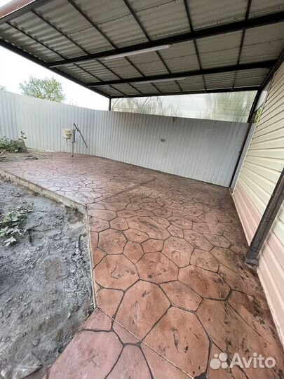 Печатный бетон