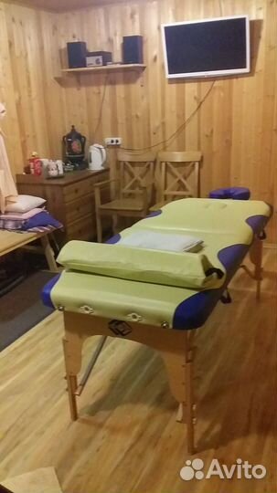 Классический массаж+баня на дровах