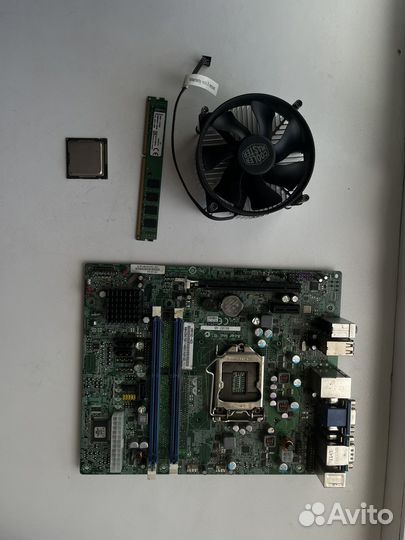 Intel i7 2600+Кулер+Asus p8h61-m Le+DDR 3 8 gb