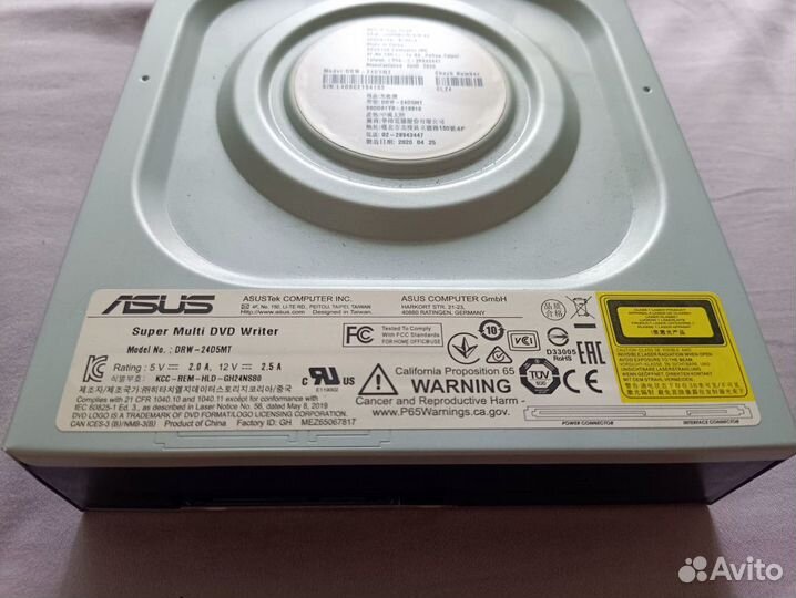 Оптический привод asus DRW-24D5MT