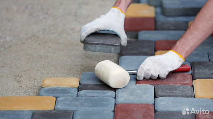 Тротуарная плитка и укладка под ключ