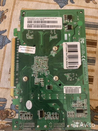 Видеокарта GeForce 8500 GT Sonic 256 MB