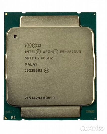 Процессор Intel Xeon E5-2673V3(12C/24T, 20MB,2.4