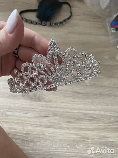 Ободок для девочек, сеточки доя волос