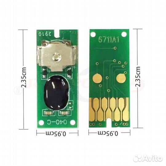 Чип памперса T6711 для Epson WF-7610/7710