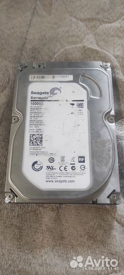 Жесткий диск SATA hdd 3.5 1тб