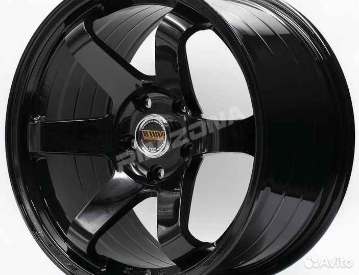 Литой диск rays R17 5x100. Разные дизайны