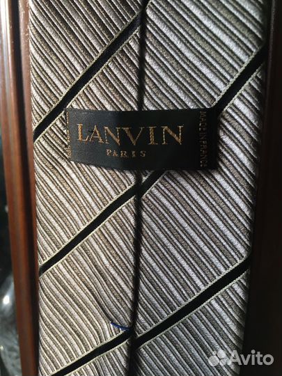 Галстук шёлковый Lanvin классический строгий