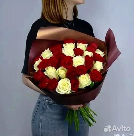 25 Роз Цветы Букет