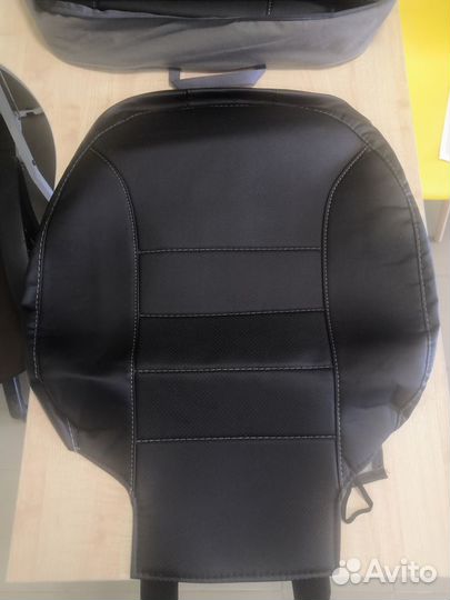 Чехлы сидений кожа Лада Ларгус 12-20гв