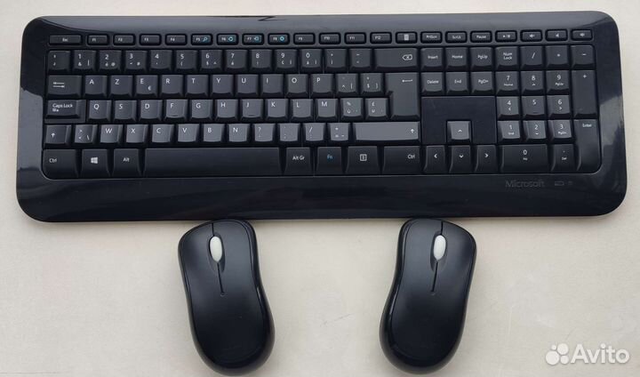 Microsoft Wireless 1000 +800 мышь/клава Azerty