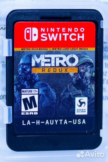 Игра для Switch Metro Redux б/у с гарантией