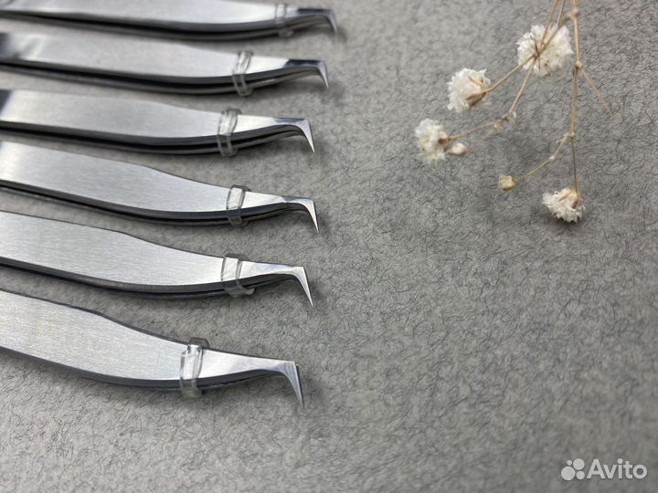 Пинцет для наращивания ресниц