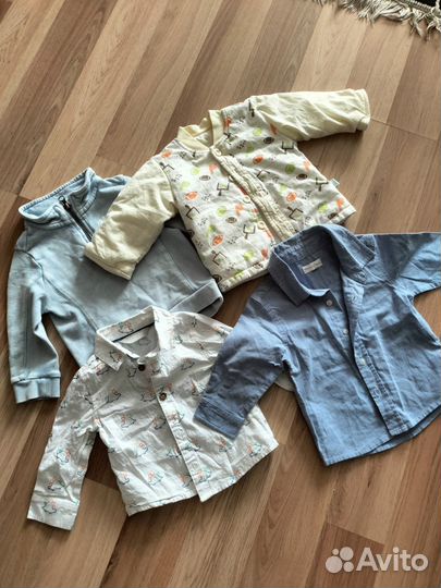 Вещи пакетом на мальчика 6-9 мес