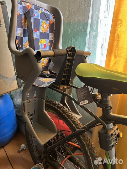 Детское велокресло заднее