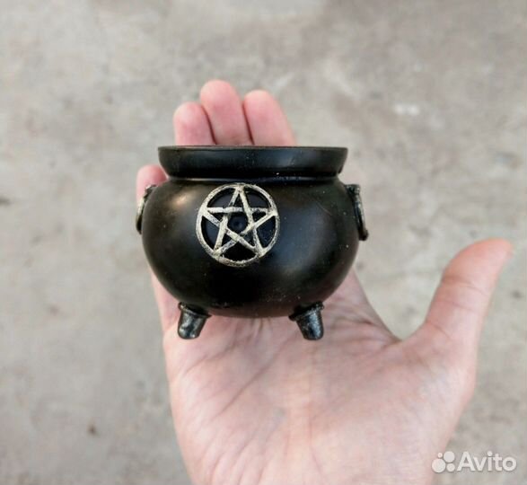 Форма для свечей Ведьмин котелок, ритуальная свеча