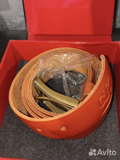 Ремень Ck кожаный