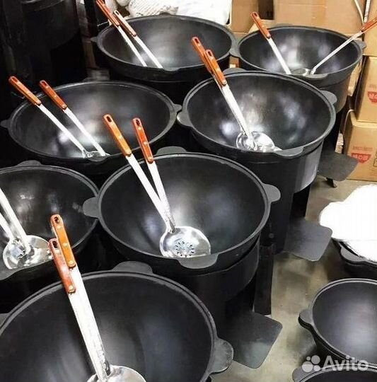 Казан чугунный