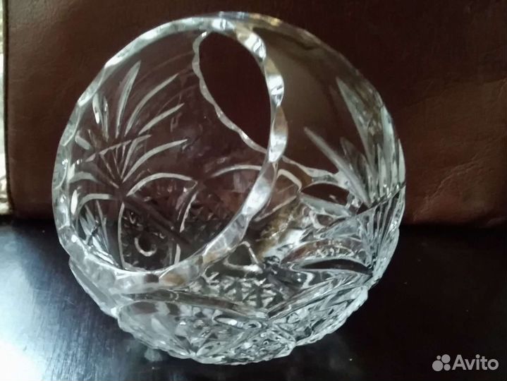Хрустальная ваза СССР