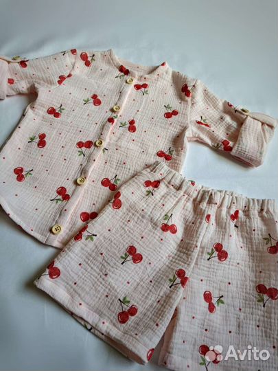 Новый комплект из муслина 110 рост