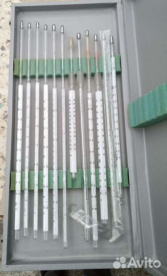 Градусники термометры лабораторные