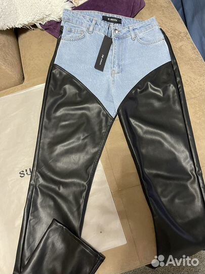 Кожаные брюки Sumara