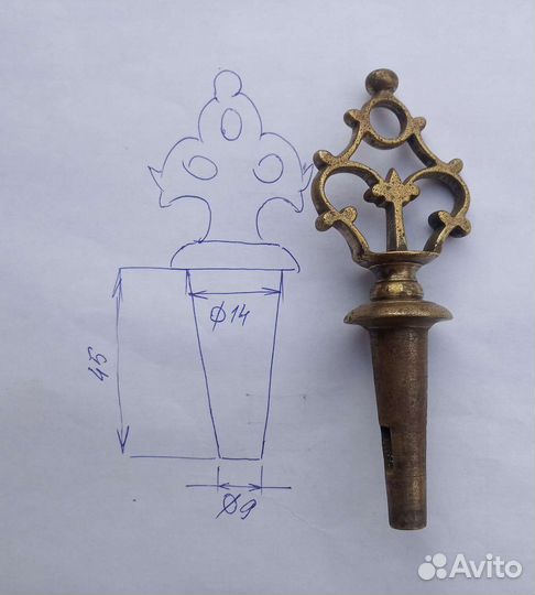 Верток крана самовара, бочки