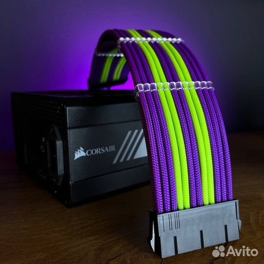 Кастомные кабели блока питания и мат платы