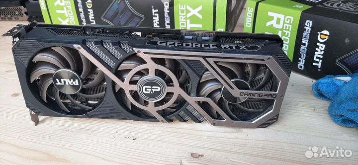 Видеокарта RTX 3080 palit gaming pro