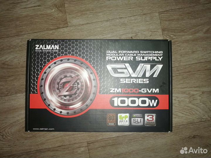 Блок питания zalman 1000w