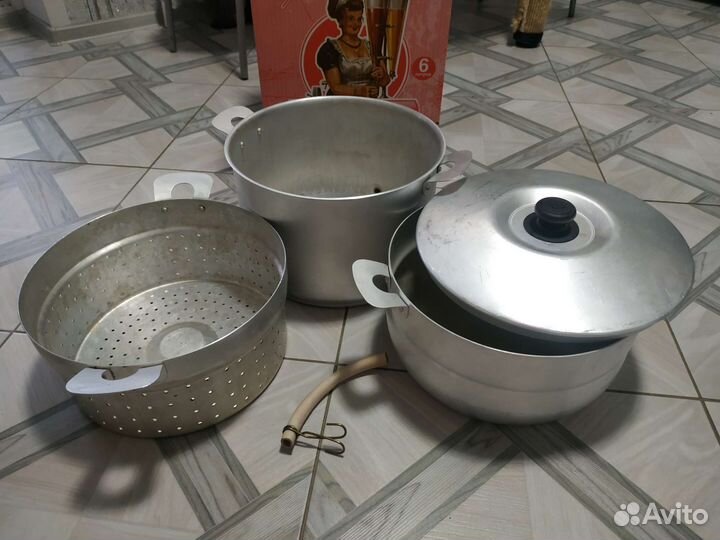 Соковарка алюминиевая 6 л