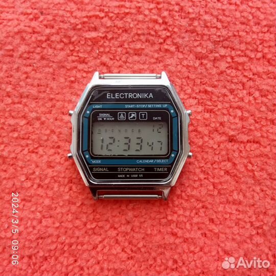 Часы СССР Электроника 55