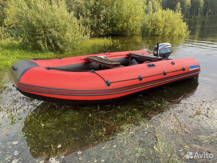 Надувная лодка пвх с мотором