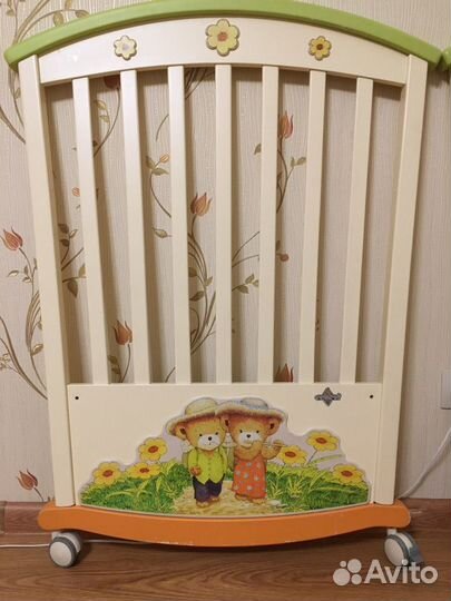 Кроватка качалка Erbesi Giramondo