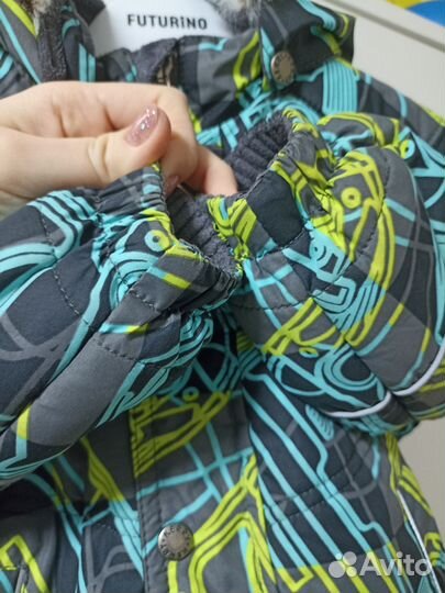 Зимний комплект kerry для мальчика 80-86